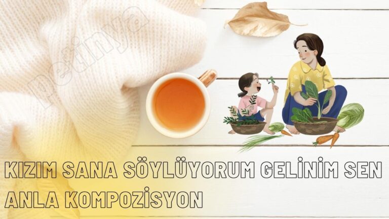 Kızım Sana Söylüyorum Gelinim Sen Anla ile İlgili Kompozisyon